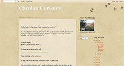 Desktop Screenshot of carolancurrents.blogspot.com