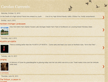 Tablet Screenshot of carolancurrents.blogspot.com