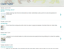 Tablet Screenshot of claire-taylor.blogspot.com