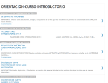 Tablet Screenshot of orientacion-cursointroductorio.blogspot.com