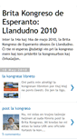 Mobile Screenshot of esperantollandudno2010.blogspot.com