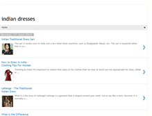 Tablet Screenshot of latestindiandresses.blogspot.com