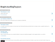 Tablet Screenshot of blogunjourblogtoujours.blogspot.com