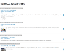 Tablet Screenshot of karteampassioncars.blogspot.com