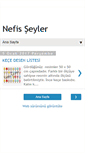 Mobile Screenshot of nefisseyler.blogspot.com