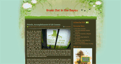 Desktop Screenshot of breakoutinthebayou.blogspot.com