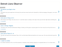 Tablet Screenshot of detroitlionsobserver.blogspot.com