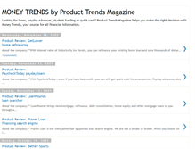 Tablet Screenshot of moneytrends.blogspot.com