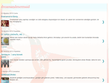 Tablet Screenshot of dreamandmermaid.blogspot.com