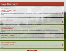 Tablet Screenshot of guga-skarbczyk.blogspot.com