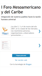 Mobile Screenshot of iforomesoamericanoydelcaribe.blogspot.com
