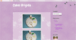 Desktop Screenshot of cakesbrigida.blogspot.com