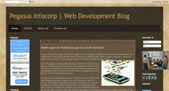 Desktop Screenshot of pegasus-infocorp.blogspot.com