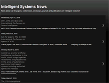 Tablet Screenshot of intelligent-systems-news.blogspot.com