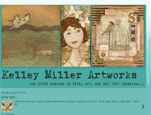 Tablet Screenshot of kelleymillerartworks.blogspot.com