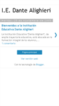 Mobile Screenshot of iedantealighieri.blogspot.com