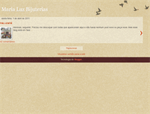 Tablet Screenshot of marialuzbijuterias.blogspot.com