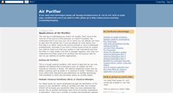 Desktop Screenshot of airpurifier4flu.blogspot.com
