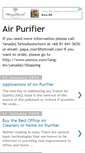 Mobile Screenshot of airpurifier4flu.blogspot.com