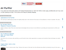Tablet Screenshot of airpurifier4flu.blogspot.com