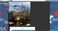 Desktop Screenshot of michiganliberty1.blogspot.com