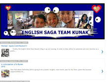Tablet Screenshot of englishsagateamkunak.blogspot.com