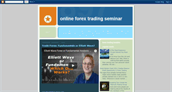 Desktop Screenshot of forextradingseminarupdates.blogspot.com