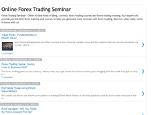 Tablet Screenshot of forextradingseminarupdates.blogspot.com