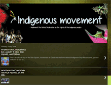 Tablet Screenshot of indigenousmovementorg.blogspot.com