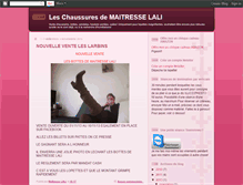 Tablet Screenshot of lali-encheres.blogspot.com