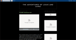 Desktop Screenshot of louieandlaika.blogspot.com