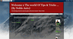 Desktop Screenshot of noble1993.blogspot.com