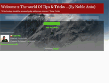 Tablet Screenshot of noble1993.blogspot.com