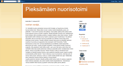 Desktop Screenshot of nuorisotoimi.blogspot.com
