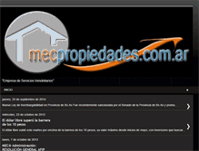 Tablet Screenshot of mecpropiedades.blogspot.com