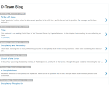 Tablet Screenshot of dteamblog.blogspot.com