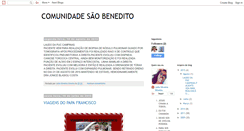 Desktop Screenshot of comunidadesbendito.blogspot.com