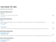 Tablet Screenshot of cityhouseforsale.blogspot.com