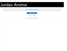 Tablet Screenshot of jurdanarretxe.blogspot.com
