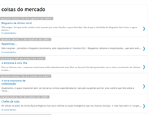 Tablet Screenshot of coisasdomercado.blogspot.com
