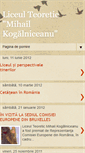 Mobile Screenshot of liceulteoreticmihailkogalniceanu.blogspot.com