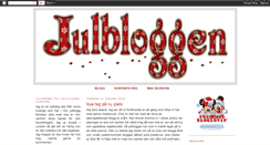 Desktop Screenshot of julflickan.blogspot.com