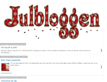 Tablet Screenshot of julflickan.blogspot.com