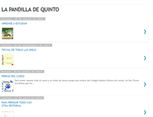 Tablet Screenshot of lapandilladequinto.blogspot.com