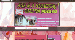 Desktop Screenshot of agshomestay.blogspot.com
