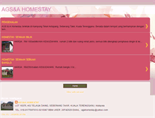 Tablet Screenshot of agshomestay.blogspot.com