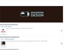 Tablet Screenshot of epicenterdesign.blogspot.com