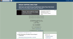 Desktop Screenshot of indianshippingdirectory.blogspot.com