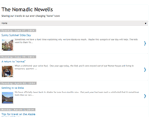 Tablet Screenshot of nomadicnewells.blogspot.com