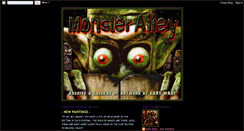 Desktop Screenshot of monsteralley.blogspot.com